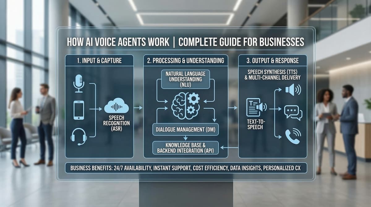 How AI Voice Agents Work | Complete Guide for Businesses