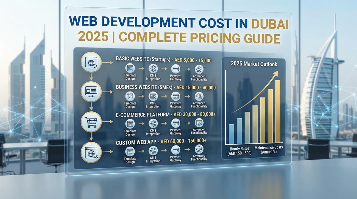 Web Development Cost in Dubai 2025 | Complete Pricing Guide
